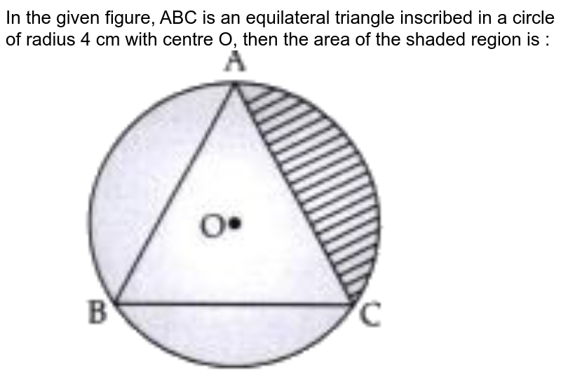 In Fig 12 43 A Circle Is Inscribed In An Equilateral Triangle ABC