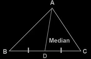 median of the triangle