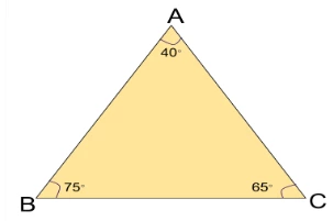 acute angled triangle