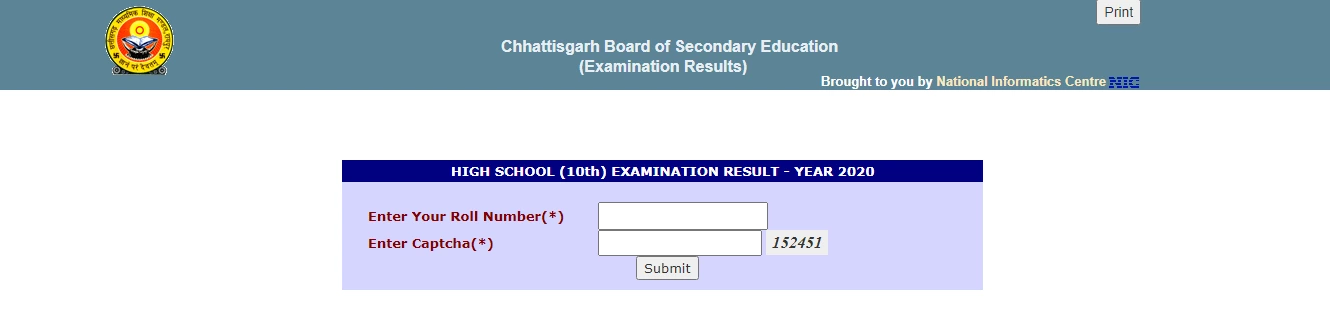 step-by-step process to Check CGBSE Class 10th Result 2020