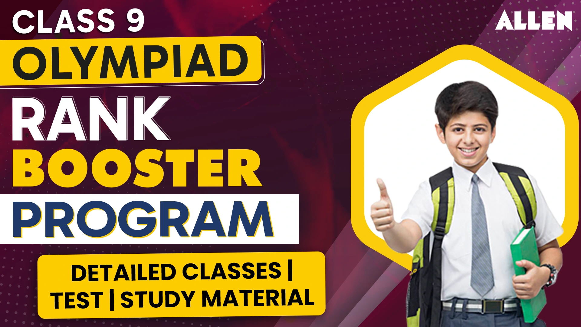 Class 9 | Olympiad Rank Booster Program