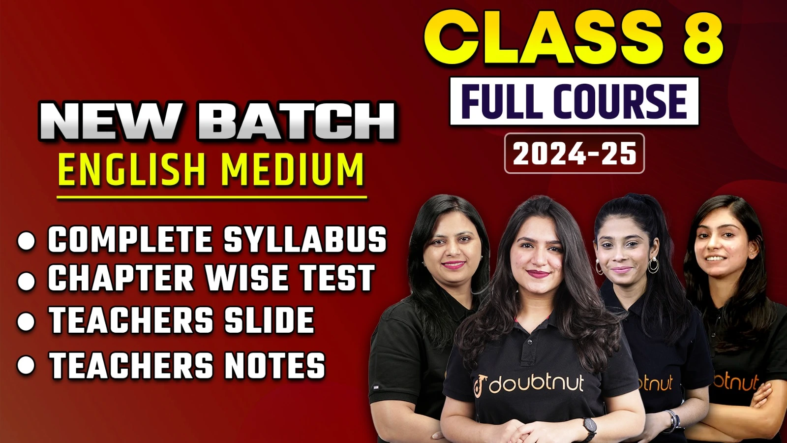 Class 8th | TOPPERS Batch