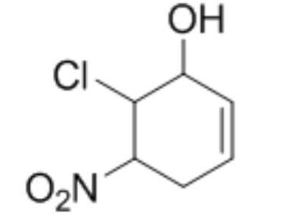 Assign the position  of the chlorine (-Cl) as per IUPAC  nomenclature in  given structure
