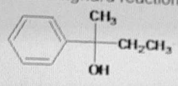 What Grignard reaction would be used to prepare the below alcohol?