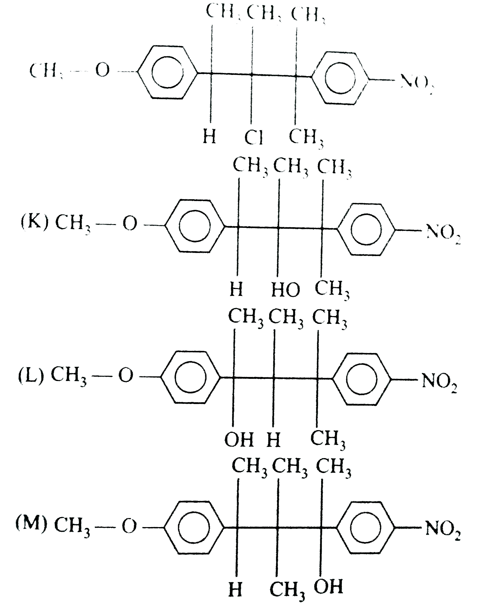 The following compound on hydrolysis in equeous acetone will give .