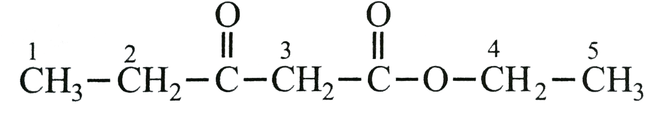 Which Hatom in the following ester is most acidic?