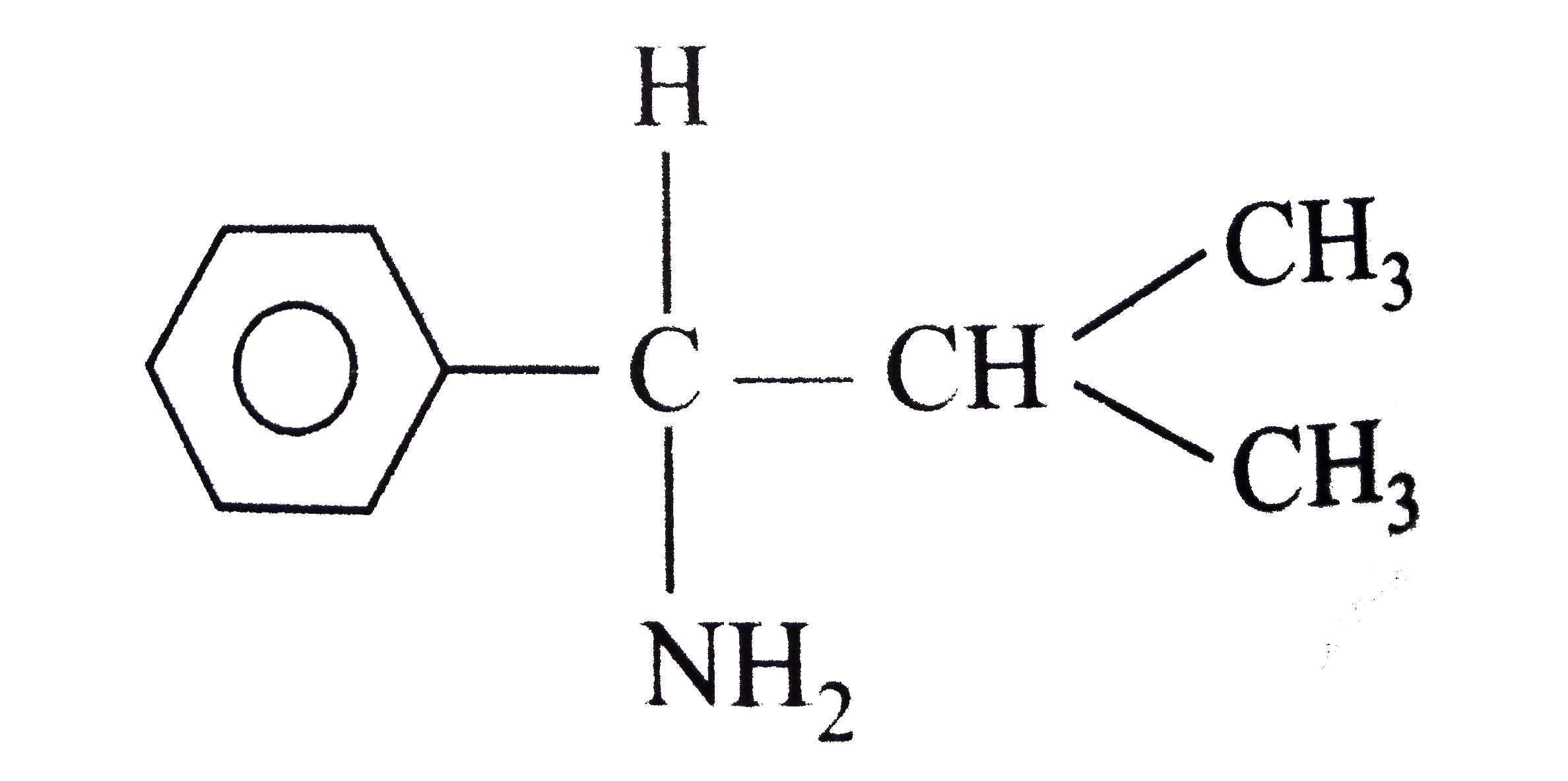 The IUPAC name of the compound is :