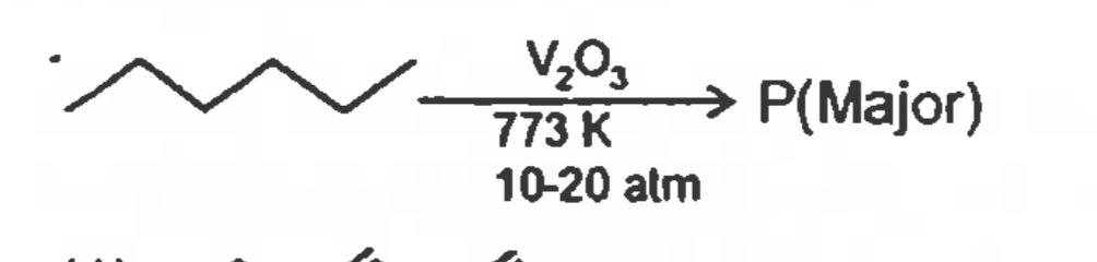 Which among the following is the major product (p) of the given reaction
