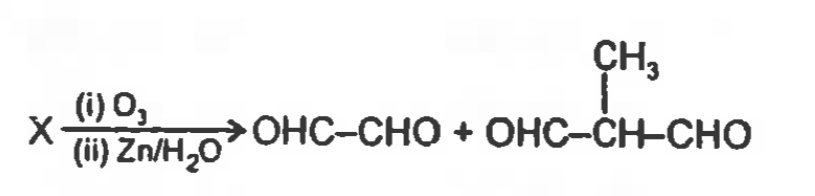Consider the following reaction      The compound X is