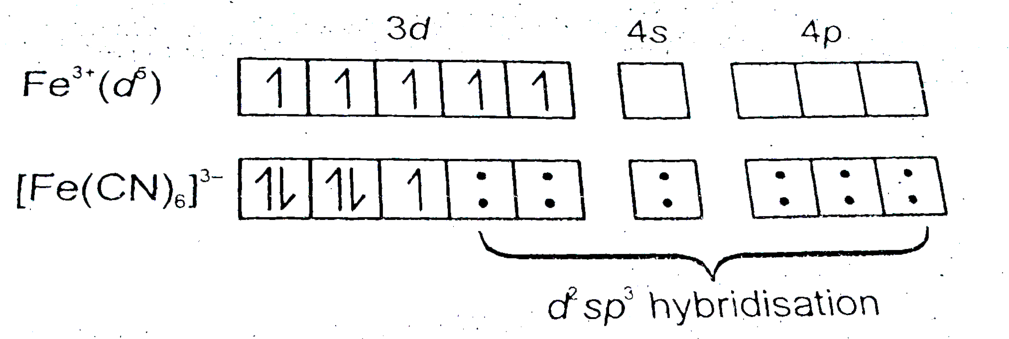 How Would You Account For The Magnetic Behaviour Of Fe Cn 6