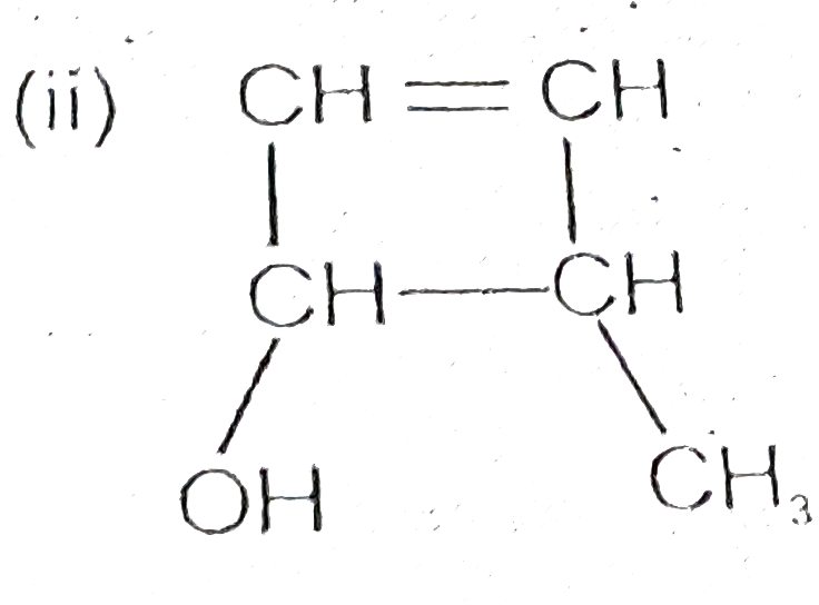 Write its bond line formula   (i) CH(3)CH(OH)CH(2)CH(2)OH