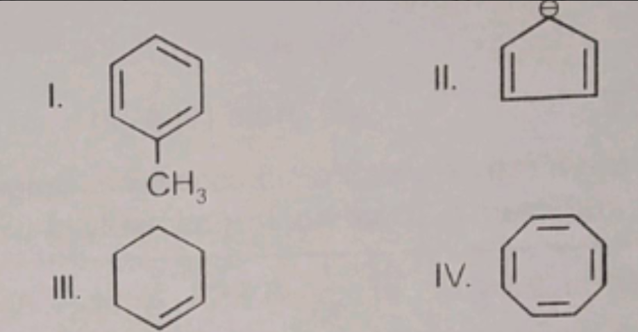 Which of the following compounds show C-C bond length in between those single and double bond?