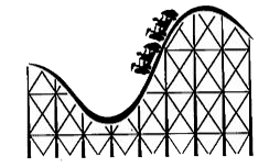 ROLLER COASTER POLYNOMIALS   Polynomials are everywhere. They play a key role in the study of algebra, in analysis and on the whole many mathematical problems involving them.   Since, polynomials are used to describe curves of various types engineers use polynomials to graph the curves of roller coasters.      If the Roller Coaster is represented by the following graph y = p(x), then name the type of the polynomial it traces.