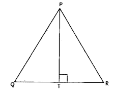 In an equilateral triangle DeltaPQR, PT is an altitude. Then the value of 4PT^(2) is: