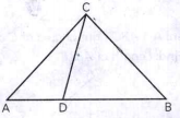 In the figure, if angle ACB = angle CDA, AC = 6 cm and AD = 3 cm, then find the length of AB.
