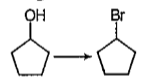 Which reagent brings about the following conversion ?
