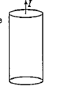 A hollow cylinder of infinite length carries a current I as shown. Magnetic field inside the cylinder is