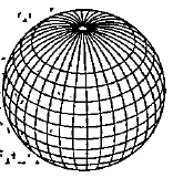 The following diagram depicts the Earth. For the sake of convenience and simplicity let us consider that the earth is completely spherical. The topmost point (N), where all the great circles meet, is called the North Pole. South Pole is denoted by the point (S) which is exactly opposite to the North Pole. All the vertical circles are passing through each pole are called longitude and all the horizontal circles that are parallel to each other are called as latitudes.      Let the centre of the earth be denoted by C and the radius of the earth is 6370 km. A man has to reach from the North Pole to a point D on the latitude with radius 3185sqrt3 km in the Southern hemisphere of the earth. Find the minimum distance along the surface of the earth that he will have to travel.