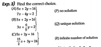 Match the following properly