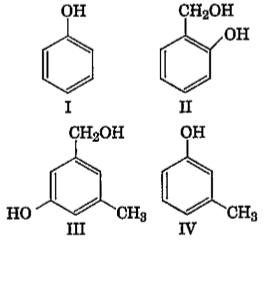 Which of the following compound(s) is/are aromatic alcohols ?