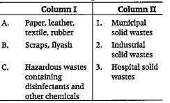 Match the following columns