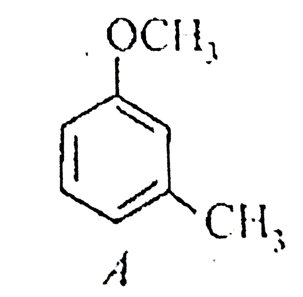 The major product obtained on the monbrominaiton (with Br(2)//FeBr(3)) of the following compound A is