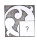 Which figure among the four figures A, B , C and D would replace the question mark in figure 'X' ?