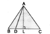 Delta ABC में  BC पर एक बिंदु D  इस प्रकार है कि    BD = ( 1)/( 3) DC   दिखाएँ कि  ar( Delta ABD ) = ( 1)/( 4) ar ( Delta ABC )