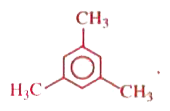 , the compound describes a condensation polymer which can be obtained in two ways, either treating 3 molecules of acetone (CH(3)COCH(3)) with conc. H(2)SO(4) or passing propyne (CH(3)-C-=CH) through a red hot tube, the polymer is