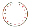 A ring of charge with radius 0.5 m has 0.002 pi m gap. If the ring carries a charge of +1 C, the electric field at the centre is