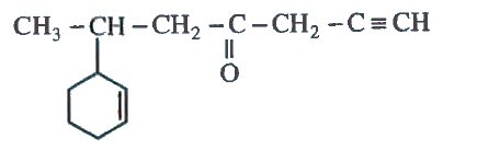 Indicate hydrid state of each carbon atom in the following molecule :