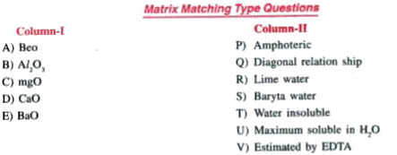 Match the following columns