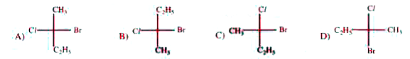 The necessary condition for a molecule to exhibit optical isomerism is dissymmetry or chiral. Thus all organic compounds which contain one assymetric carbon atom are chiral and exist in two stereoisomers. Although the two forms have the same structure, they have different arrangements of groups about the assymmetric carbon. In fact, they represent assymetric molecules. They do not have a plane of symmetry. They are related to each other as an object to its miror image and are non superimposable. The two structures actually stand for dextro or (+) and leavo or (-) isomers. Since they are related each other as mirror images, they are commonly called enantiomers.   Consider the following structers A,B,C,D      Which of the following statements is not correctConsider the following structers A,B,C,D      Which of the following statements is not correct