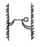 A man thinks to remain in equilibrium by pushing in his hands and feet against two vertical parallel walls as the shown in the figure :     (a) He must exert equal forces on both walls     (b) The forces of friction at both walls must be equal     (c ) The coefficients of friction between man and wall must be the at both ends     (d) Friction must be present on both walls