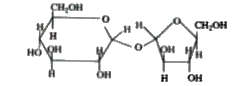 What is true about the following carbohydrate