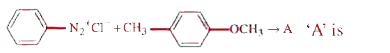 A reaction of aryl diazonium salts that does not involved loss of nitrogen takes place when they react with phenol and aromatic amines. Aryl diazonium ion relatively is weak electrophile but has sufficient reactivity to attack strongly activated aromatic ring. The reaction is known as azo coupling. The coupling of diazonium ions with phenols or other electron rich aromatic compounds is useful commercial reaction as azo compounds are highly coloured and many of them are used as dyes.