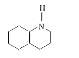 An organic compound ‘A’ has molecular formula C(9)H(13)NO and it can be resolve into enantiomers. Adoes not decolourise bromine water solution. A on refluxing with dilute H(2)SO(4), yields another revolvable compound B(C(9)H(14)O(3)) which give effervescence with NaHCO(3). B on treatment with NaBH(4) yields C(C(9)H(16)O(3)) on heating with concentrated H(2)SO(4) yields ester D (C(6)H(14)O(2)).   Compound A on reduction with LiAlH(4) followed by treatment of H(2)SO(4) yields following compound :      Due to reduction of optically pure 'B'two isomeric product 'C' form. Isomeric product 'C' are :