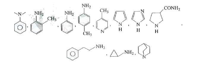 How mnay of the following amines are more basic than aniline?