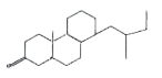 No. of chiral centers in the following compound is / are