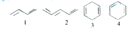 Which of the following are conjugated dienes?