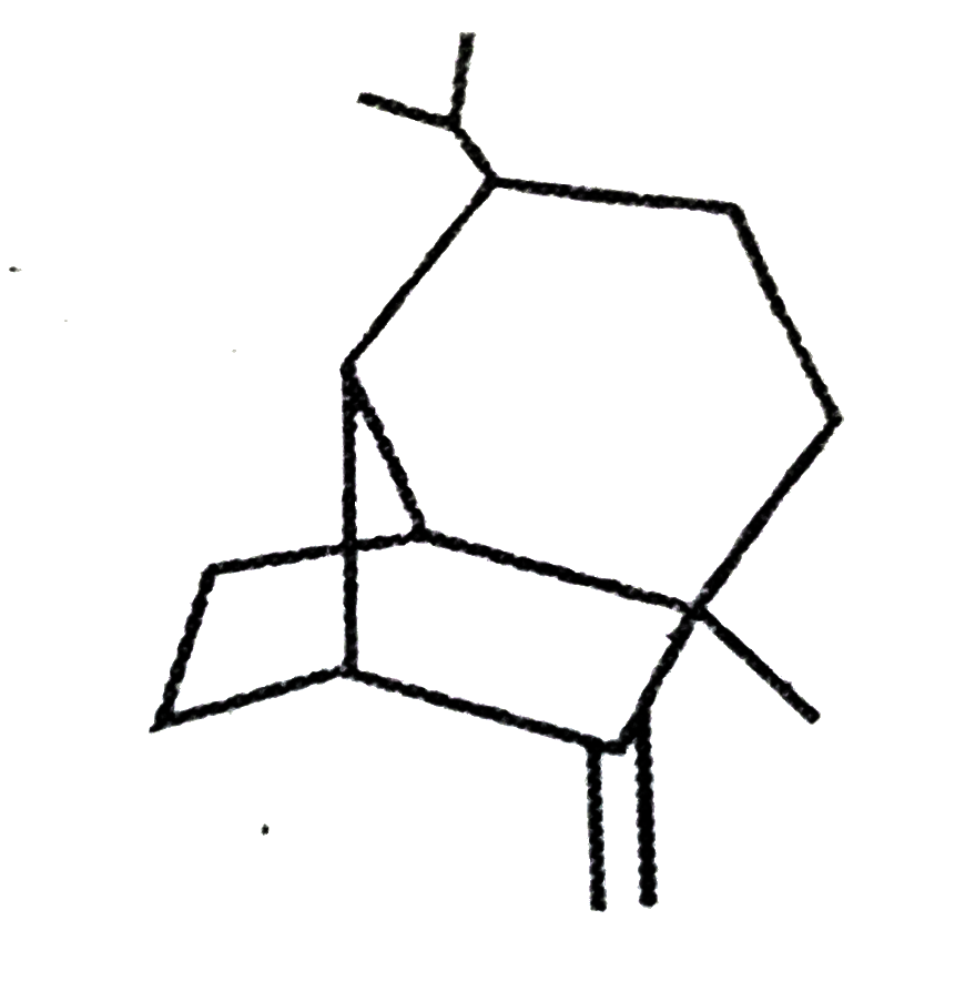 The structural formula of sativene is shown below. How many stereogenic centers are there in this molecule?