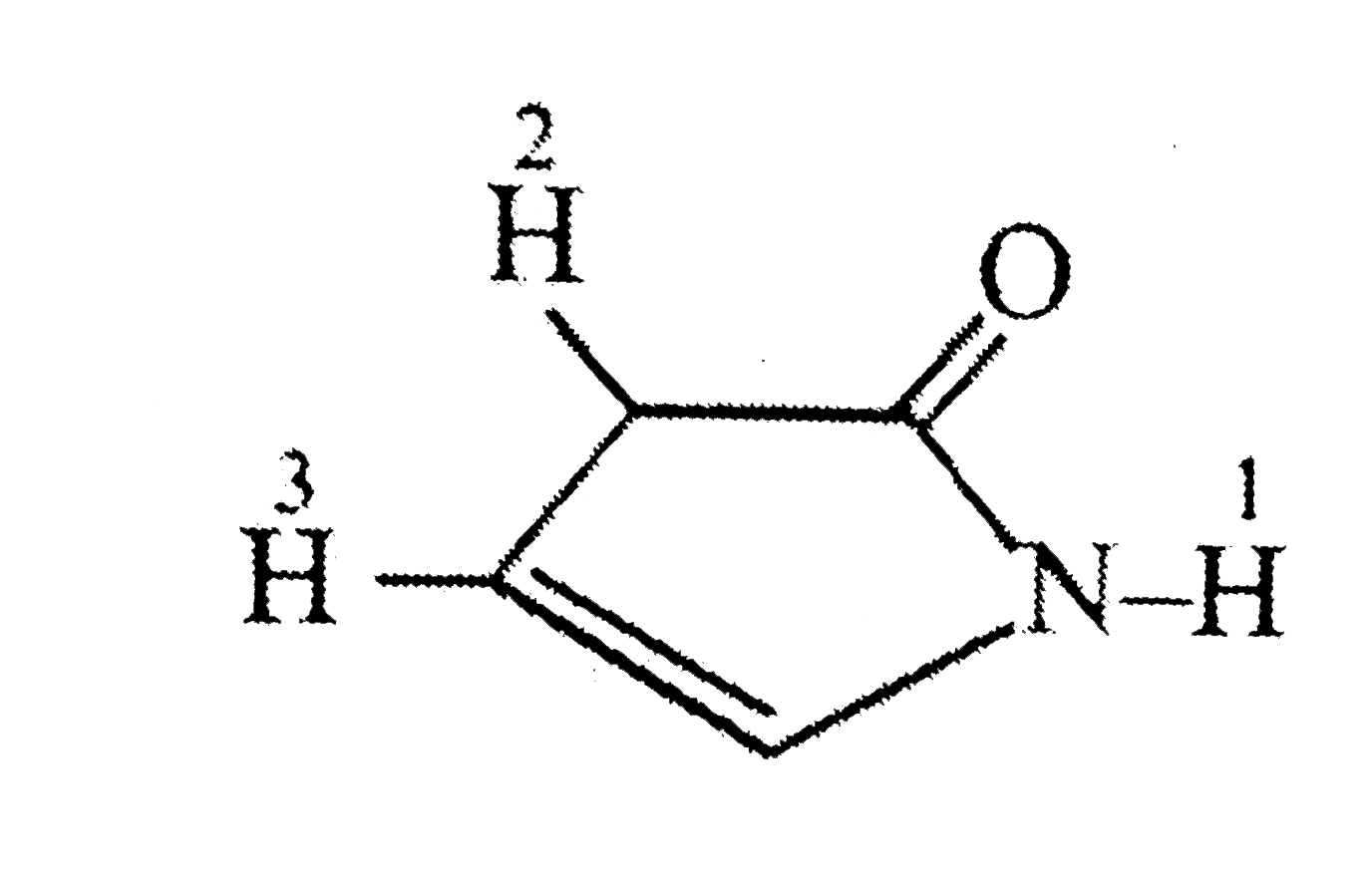 Arrange marked atom in decreasing order of acidic strength