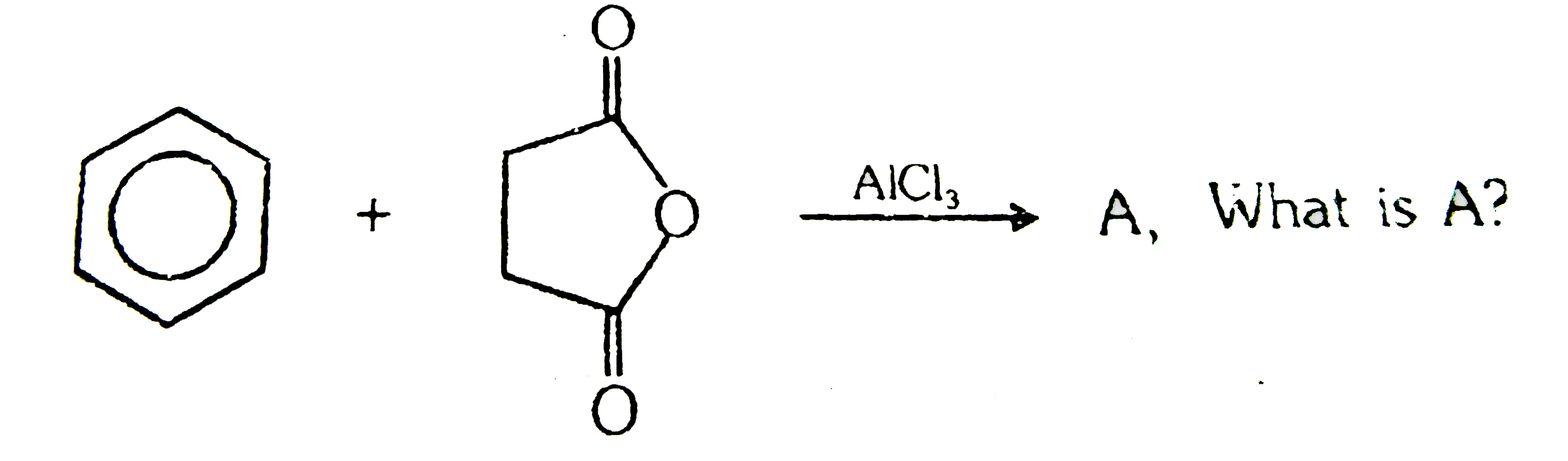 overset(AlCl(3))rarrA, What is A ?