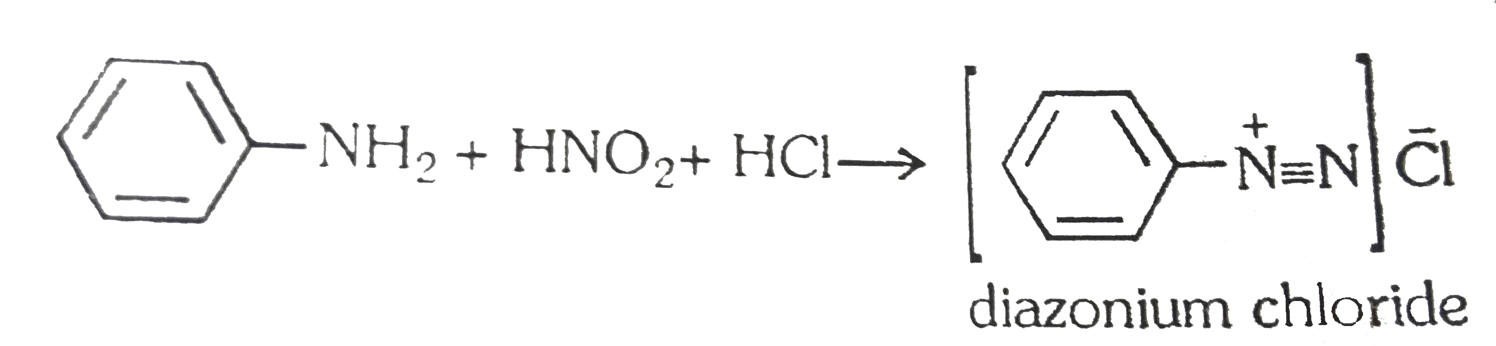 Diazonium salt formation and coupling reaction: When a reaction mixture of phenyl amine and nitrous acid is kept below 10^(@)C, a diazonium salt is formed. This reaction is called diazotization reaction.      The diazonium ion, -N(2)^(+), is rather unstable and decomposes readily to nitrogen. However, delocalization of the diazonium from pi-bond electron over a benzene ring phenyl diazonium sufficiently for it to form at low temperature. The phenyl diazonium ion behaves as an electrophile, and will attack another arene molecule such as phenol. Electrophilic subsitiution takes at the 4 position, producing 4-hydroxy phenyl azobenzene. The reaction is known as coupling reaction.      The compound formed is an energetically stable, yellow azo dye (the azo group is -N=N-) The stability is due to extensive delocalisation of electrons via the nitrogen- nitrogen double bonds.    The azo dye obtained on reacting 4-aminophenol with nitrous acid (in dilute hydrochloric acid) below 10^(@)C and coupling the resulting diazonium salt with phenol is :