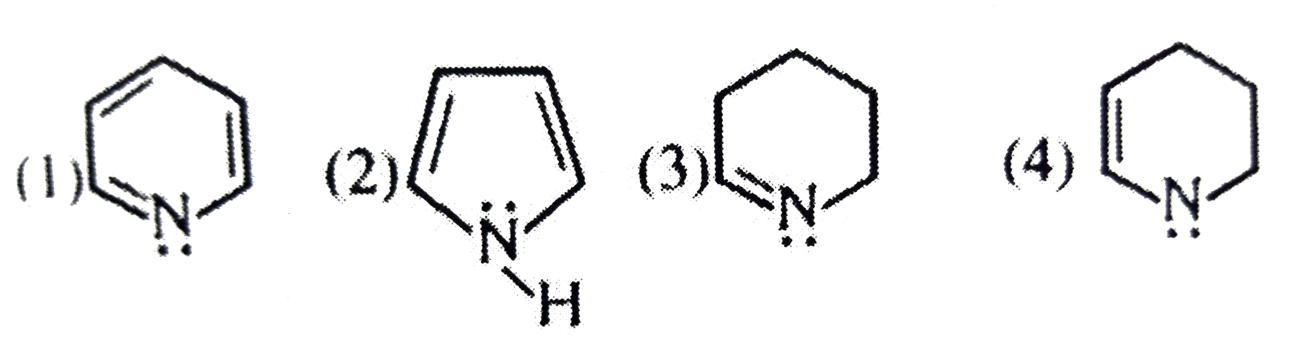 In which of the following cases lone-pair is involved in resonance :