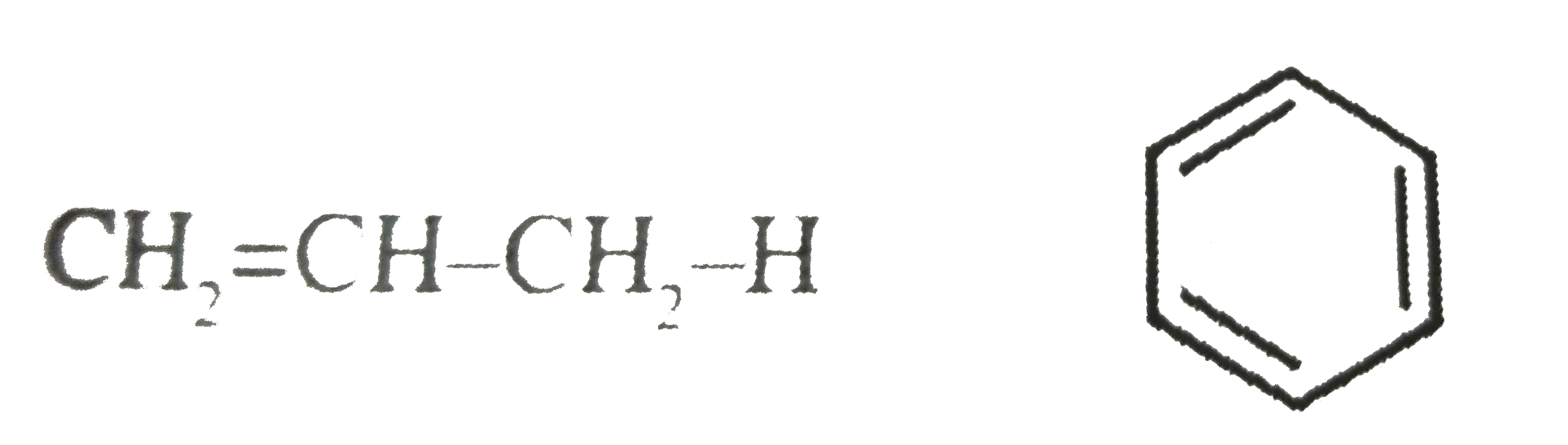 The decreasing order of bond dissociation energy of C-H bond in given compound is :-     (A) CH(3)-H  (B)  CH(3)-CH(2)-H     CH(2)=CH-CH(2)-H  (D)