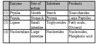 Study the following table carefully and choose the incorrectly matched option -