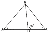 In the figure, angle ABD = 3 angle DAB and angle BDC = 96^(@). Find angle ABD