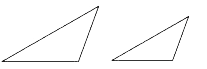 Which of the following pairs of figures are congruent?