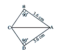 In the figures given below, measures of some parts of triangles are given. By applying RHS congruence rule, state which pairs of triangles are congruent. In case of congruent triangles, write the result in symbolic form.